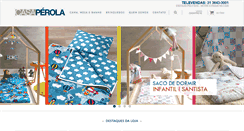 Desktop Screenshot of casaperola.com.br