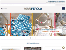 Tablet Screenshot of casaperola.com.br